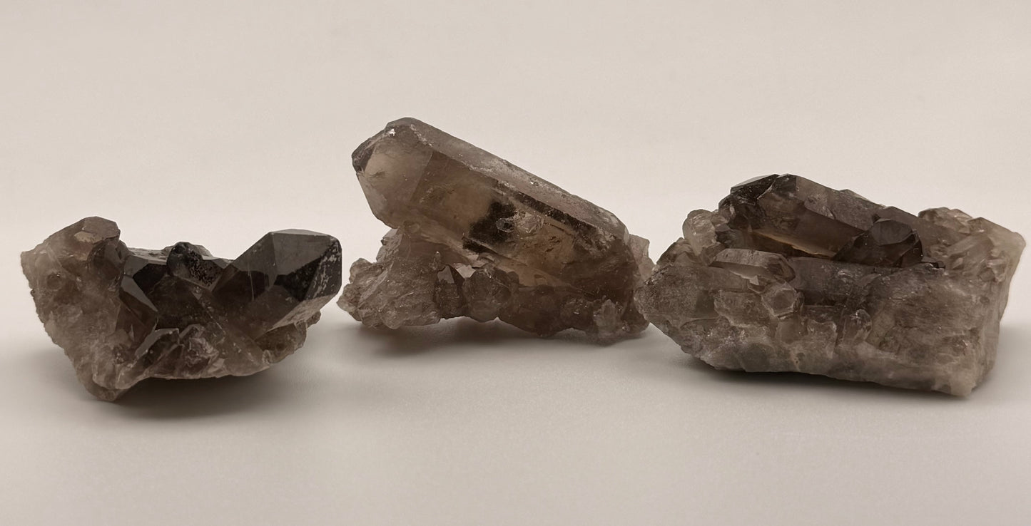 Natural Smoky Quartz Cluster for grounding & clearing negative energy