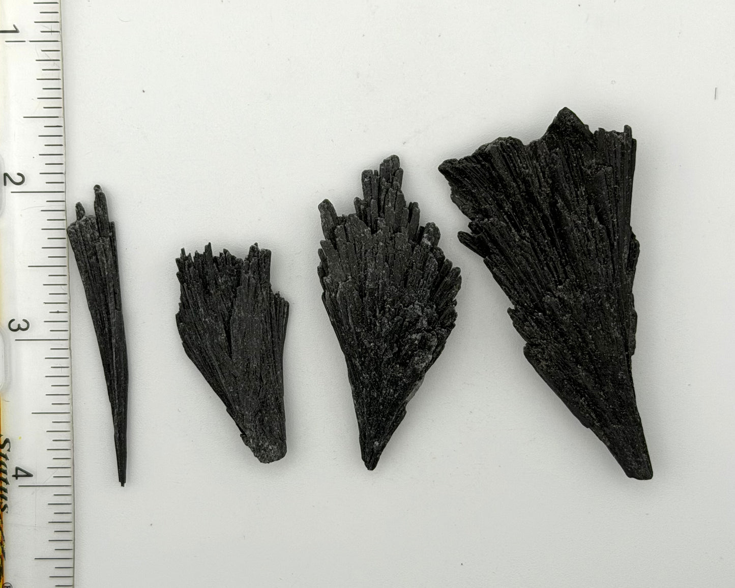 Natural Black Kyanite Spear - for instant energy clearing and grounding