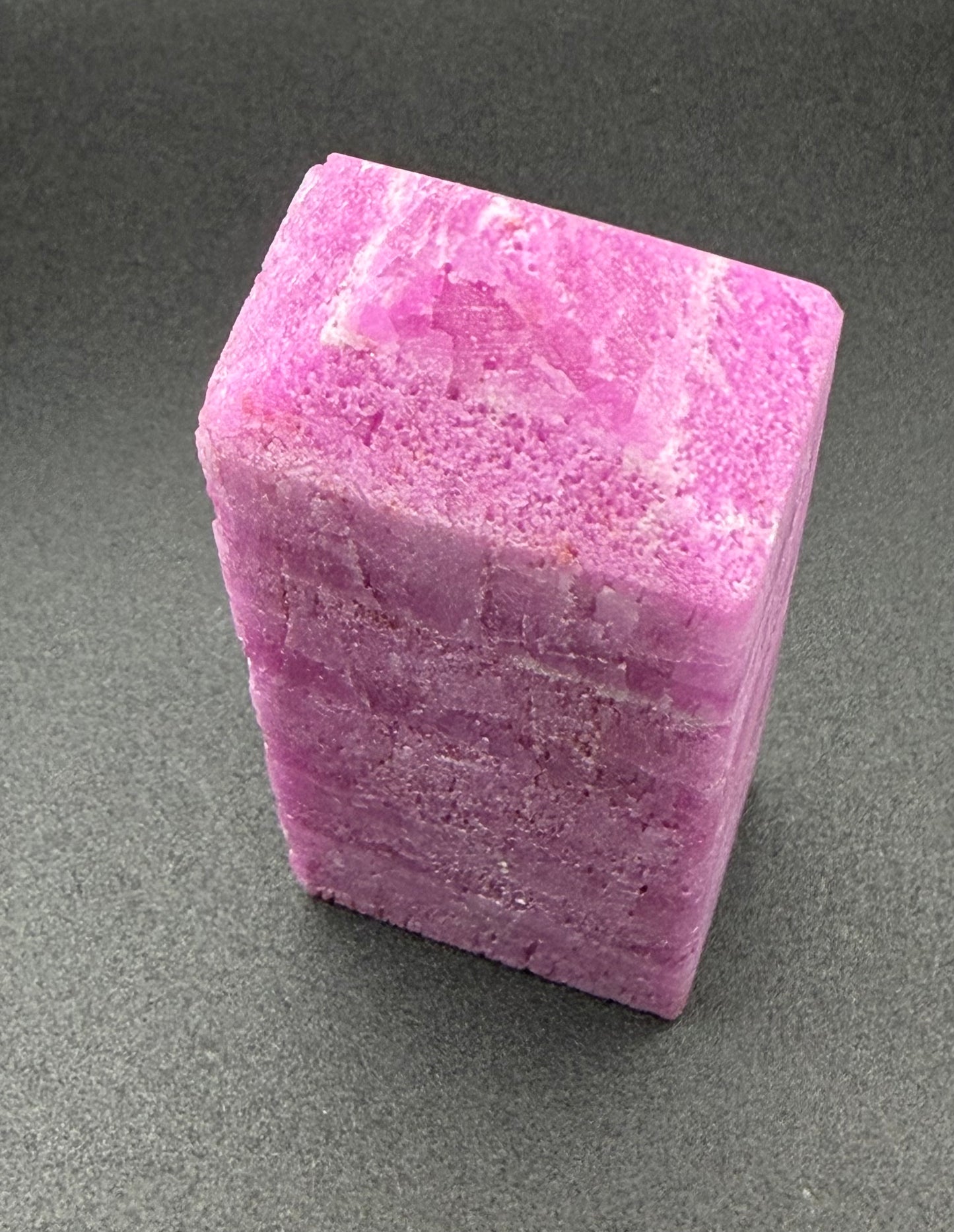 Honeycomb Ruby Obelisk – Ignite Passion, Courage & Abundance