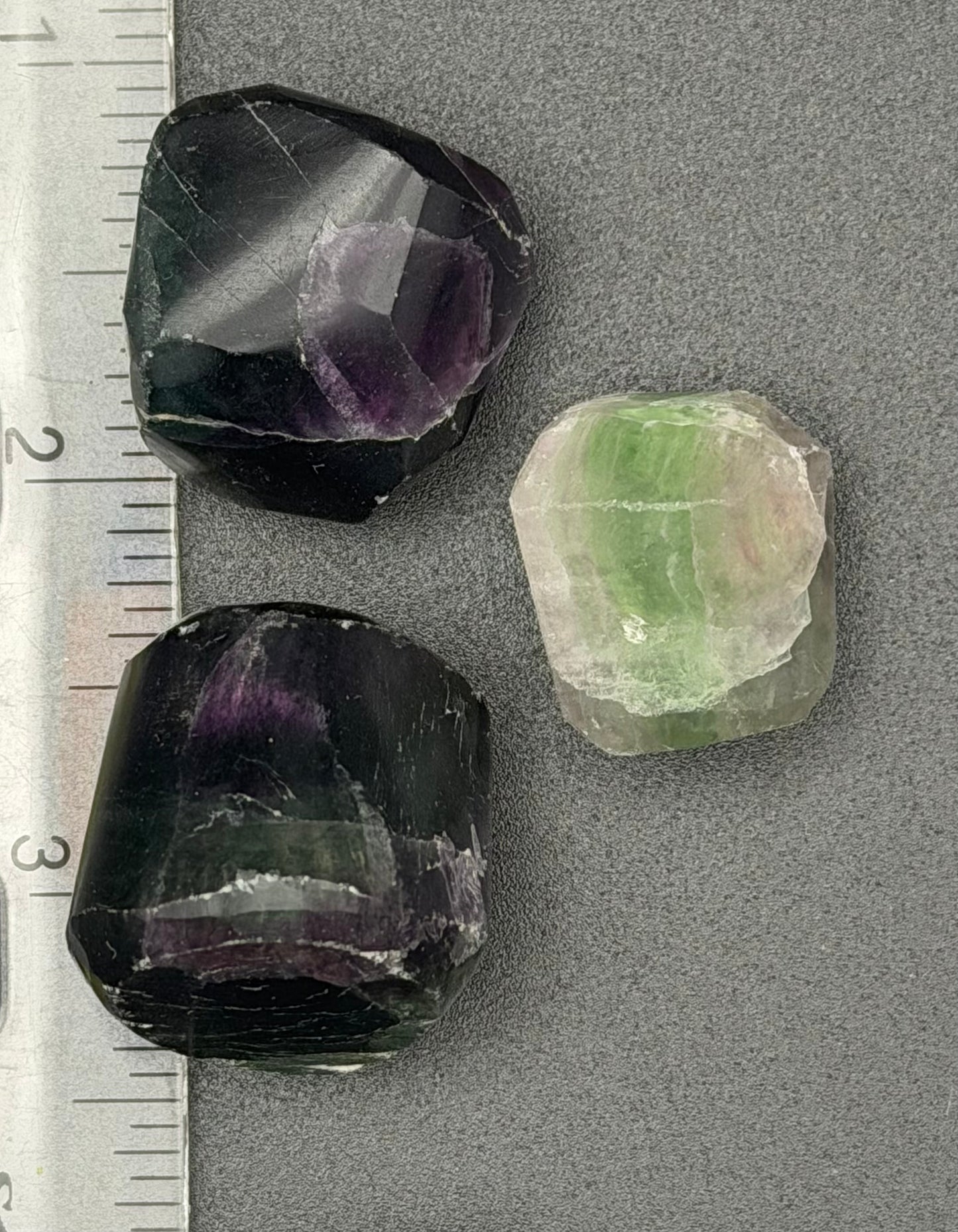 Tumbled Rainbow Fluorite - for clarity, soul pathing & higher guidance