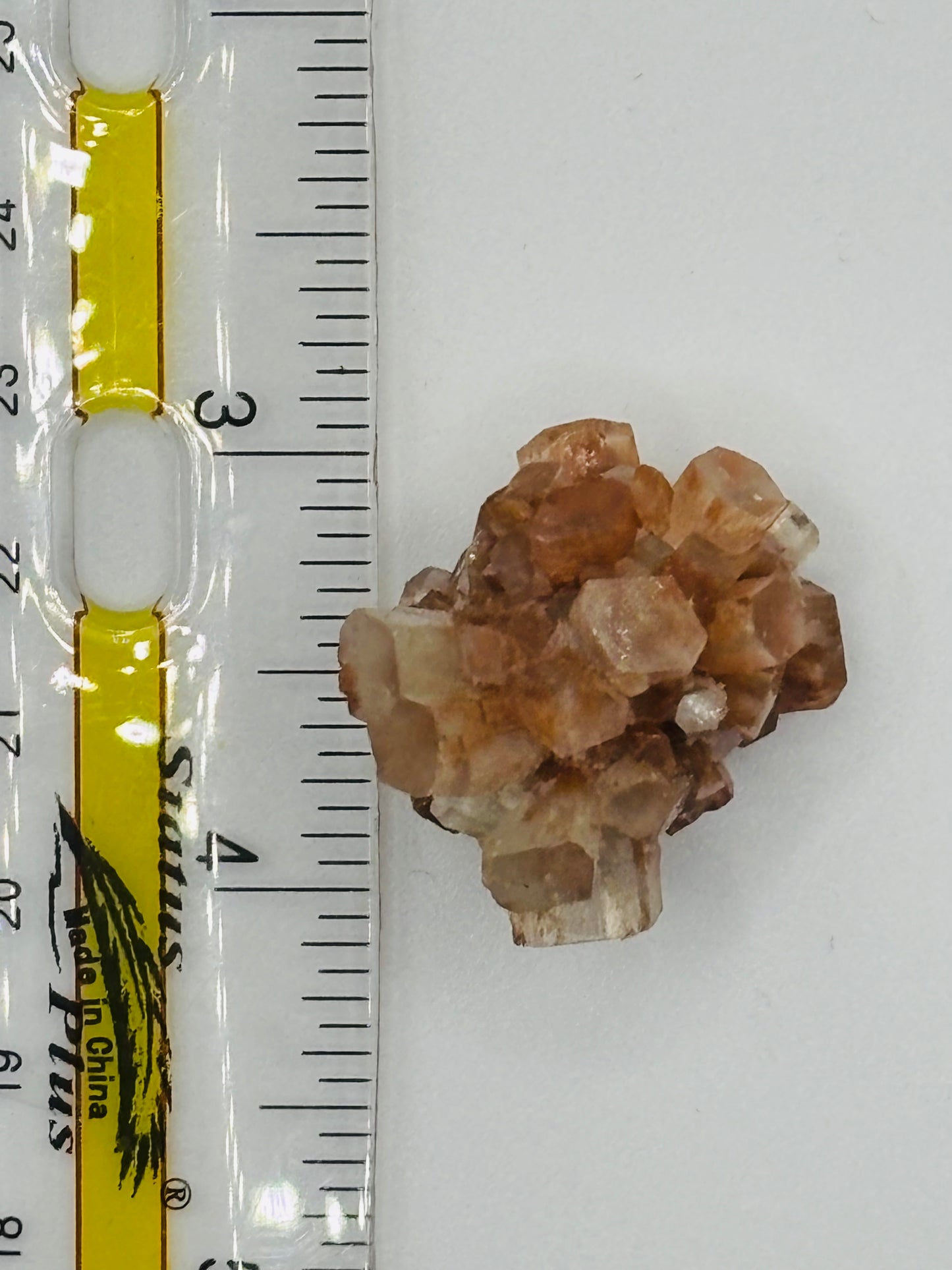 Red Aragonite Crystal Cluster aka Sputnik