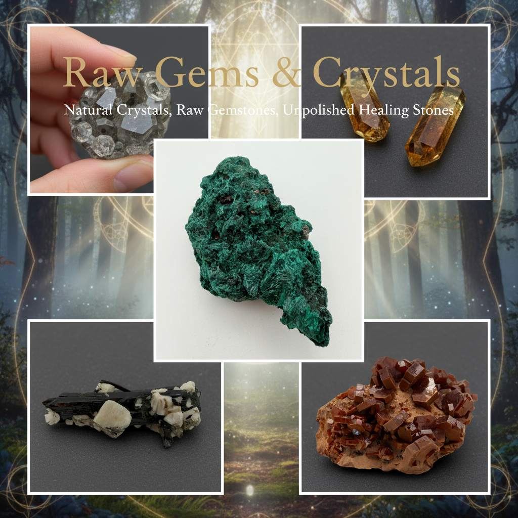 Raw Gems & Crystals
