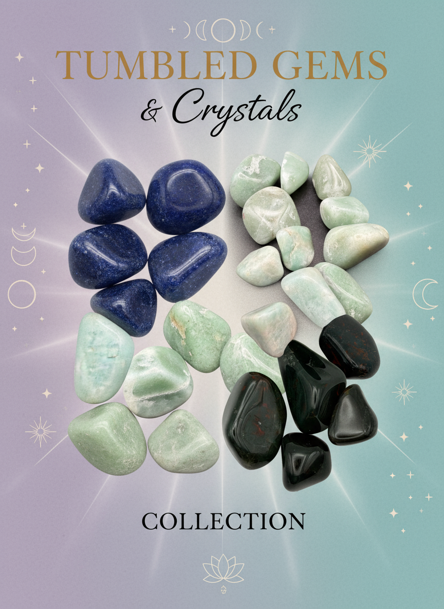 Tumbled Gems & Crystals