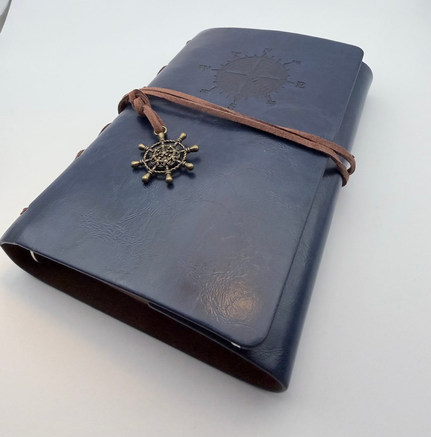 Soul Compass Journal – Vegan Leather, Refillable & Unlined