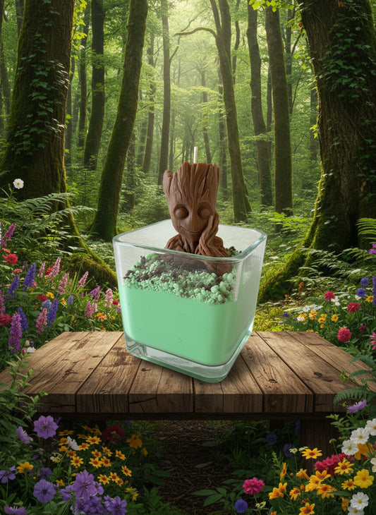 Groot Candle
