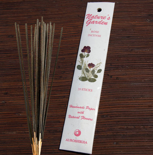 Nature's Garden Incense Sticks - Rose