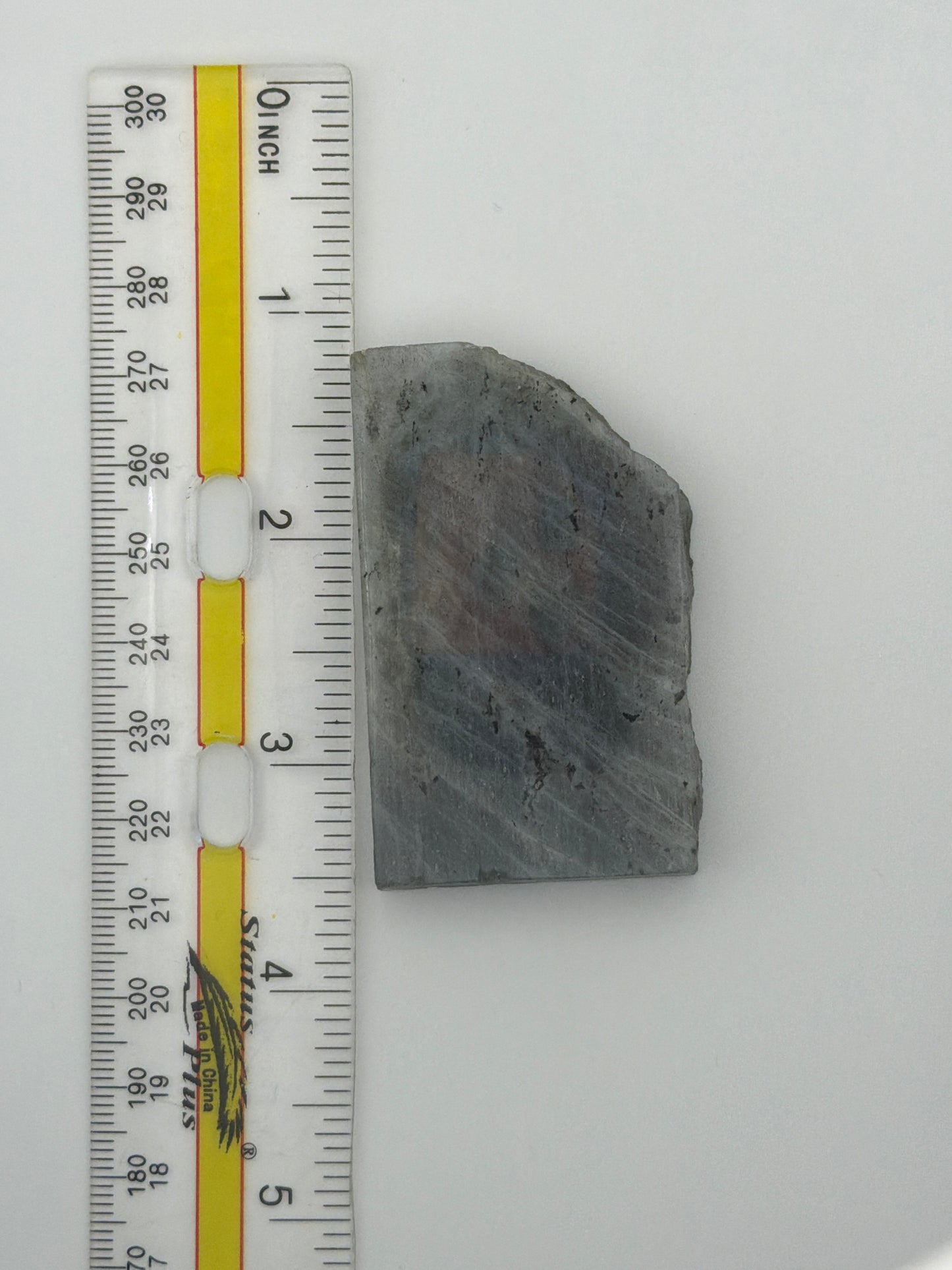 Purple Flash Labradorite Slice – Light the Way for New Beginnings