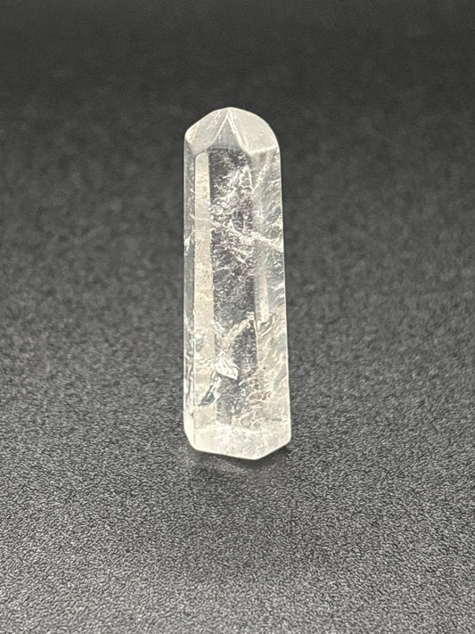 Clear Quartz - Small,  Flat Bottom, Polished Points