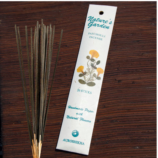 Nature's Garden Incense Sticks - Patchouli