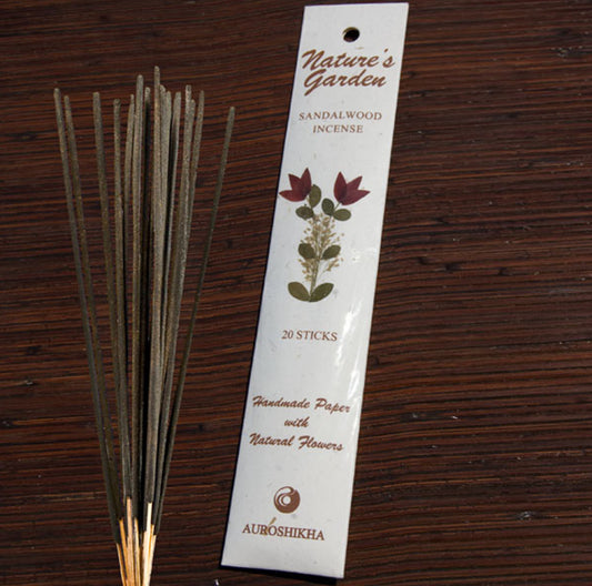Nature's Garden Incense Sticks - Sandalwood