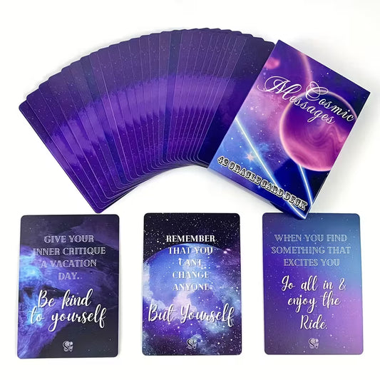 Cosmic Message Oracle Card Set – 42 Cards of Inspiration