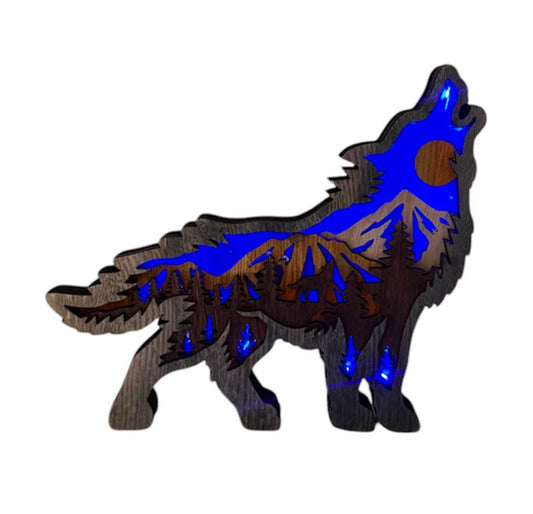 Spirit Animal Lights - Wolf