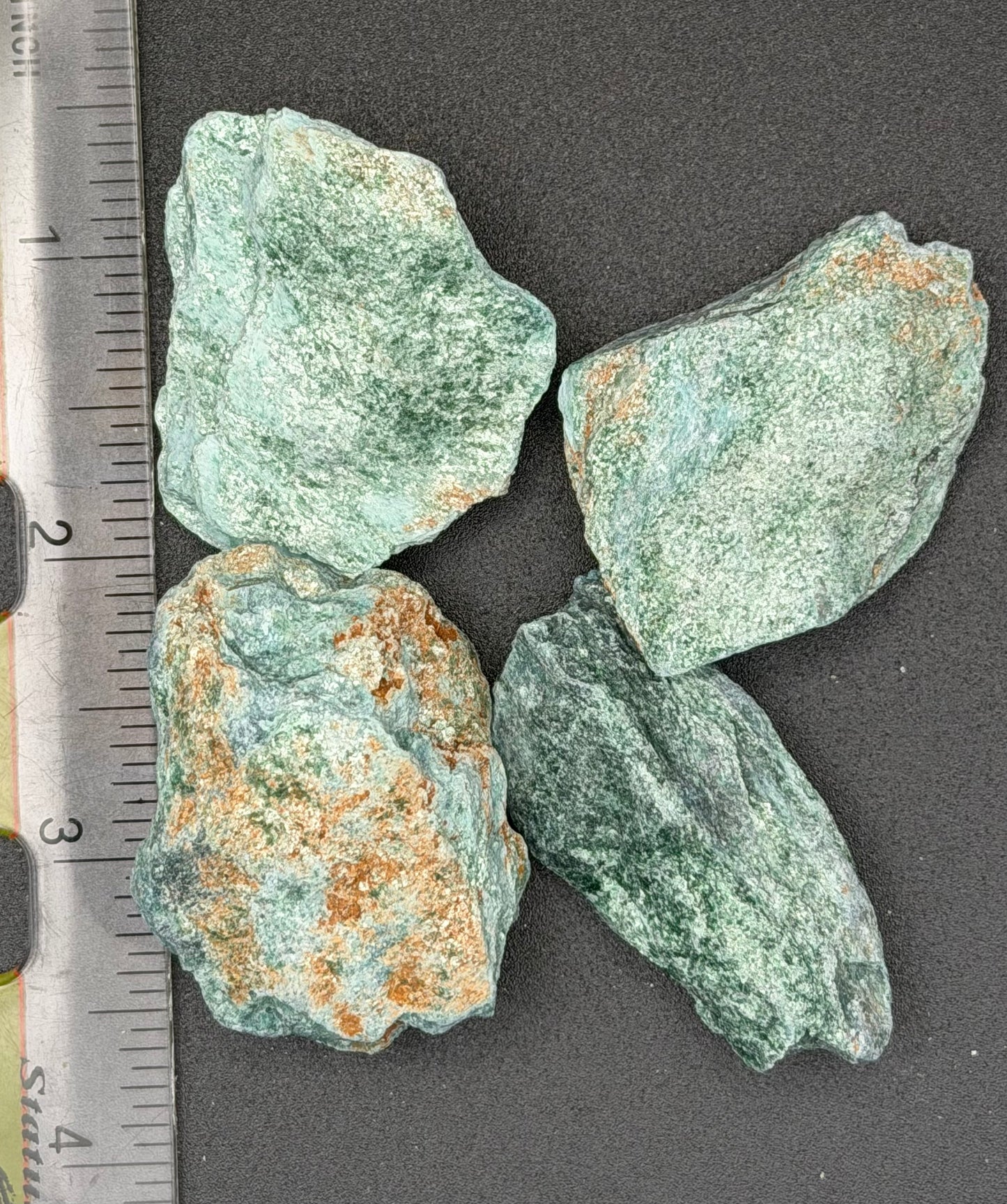 Natural Fuchsite -  for heart healing, peace, and true love