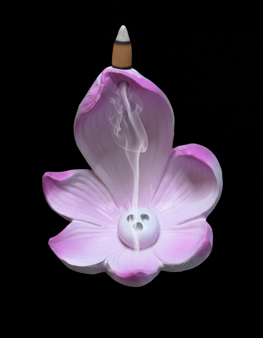 Pink Lotus Flower Incense Holder – Serenity, Renewal & Spiritual Awakening
