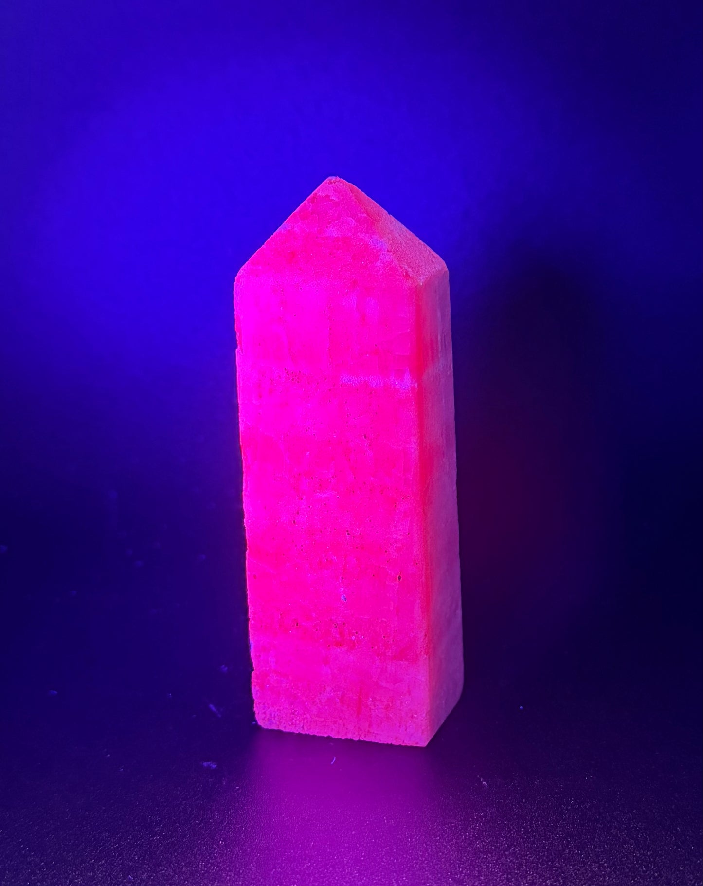 Honeycomb Ruby Obelisk – Ignite Passion, Courage & Abundance
