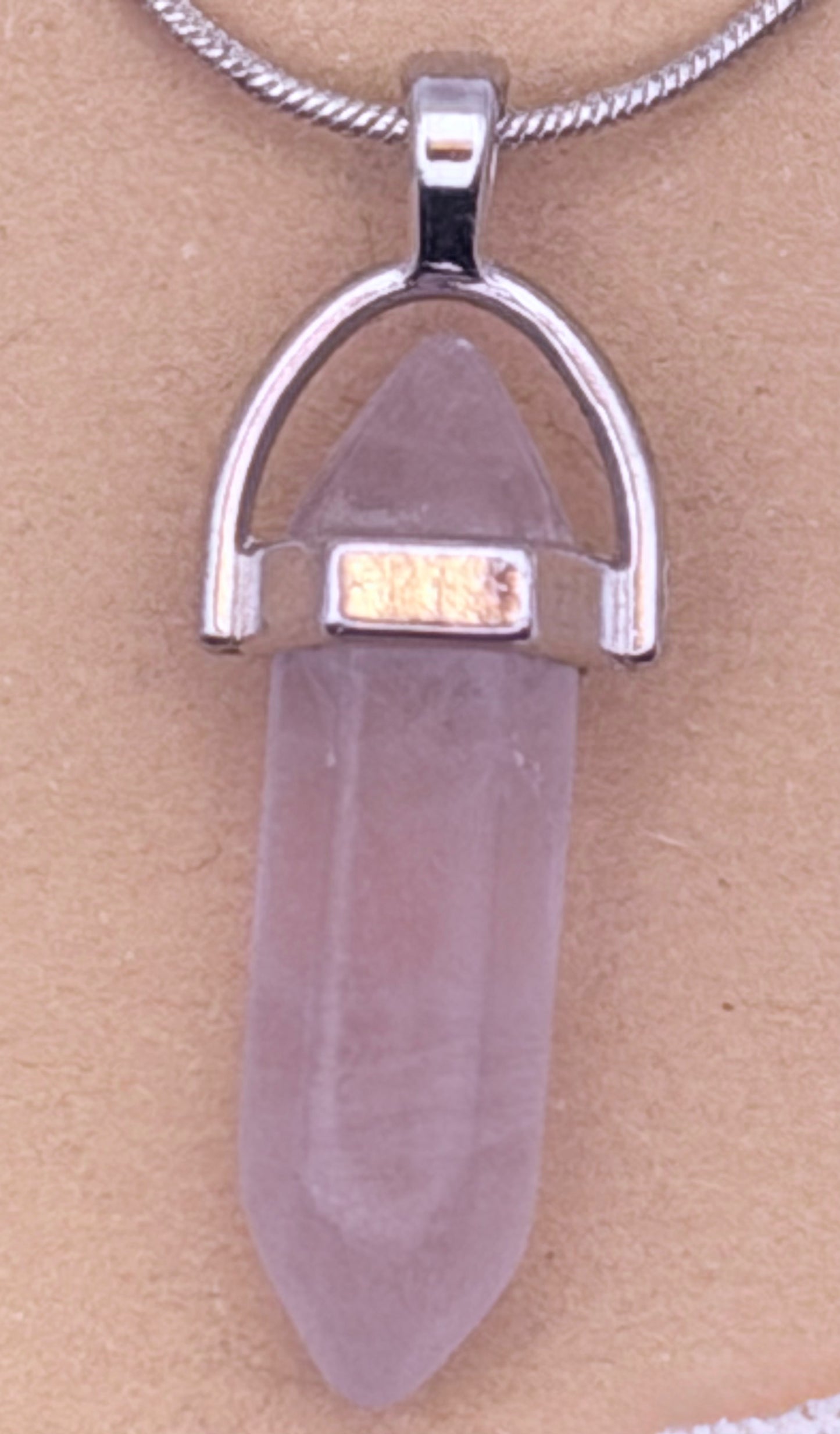 Purple Fluorite Double-Terminated Pendant – Clarity, Psychic Ability & Soul Work