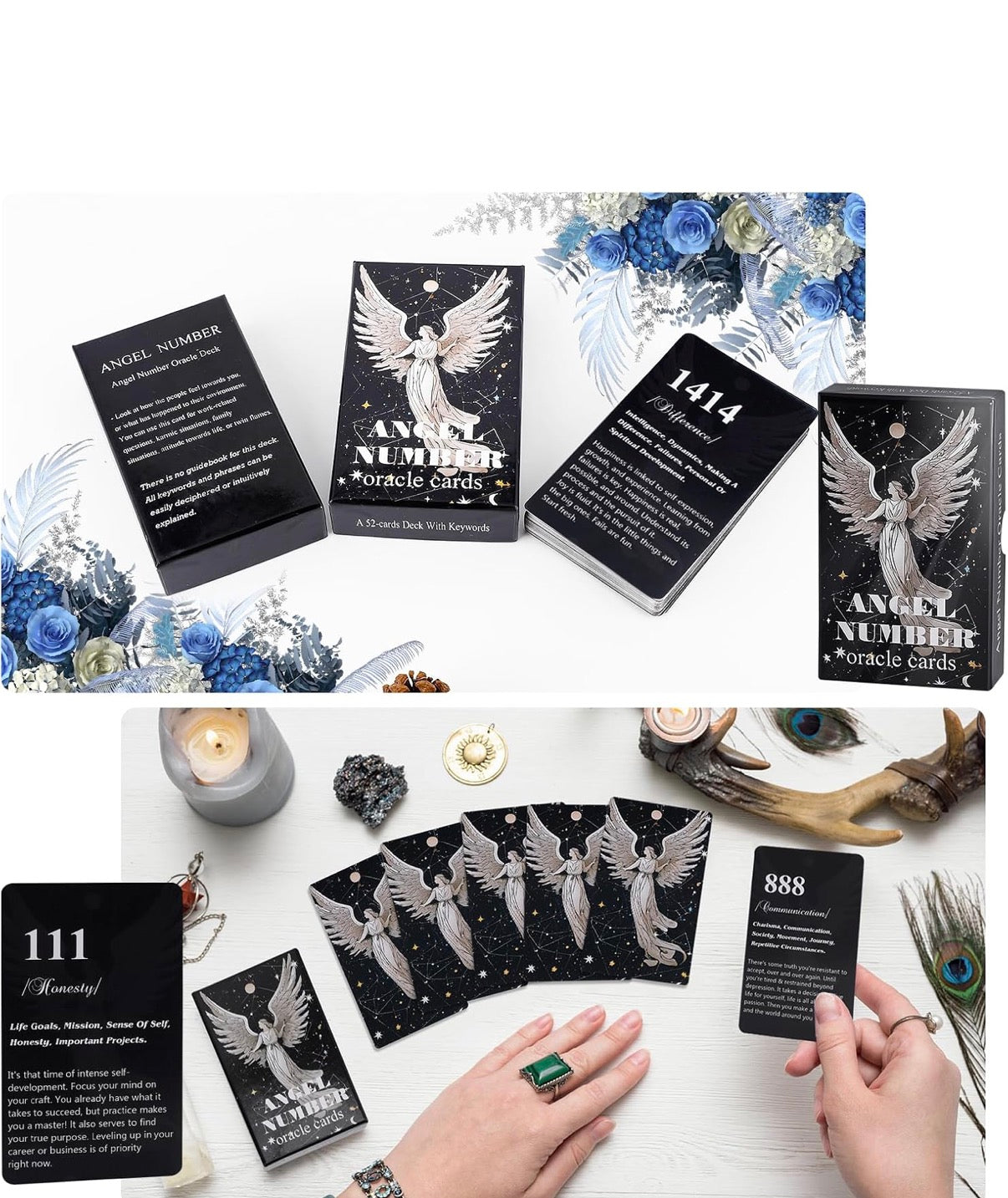 Angel Number Oracle Cards