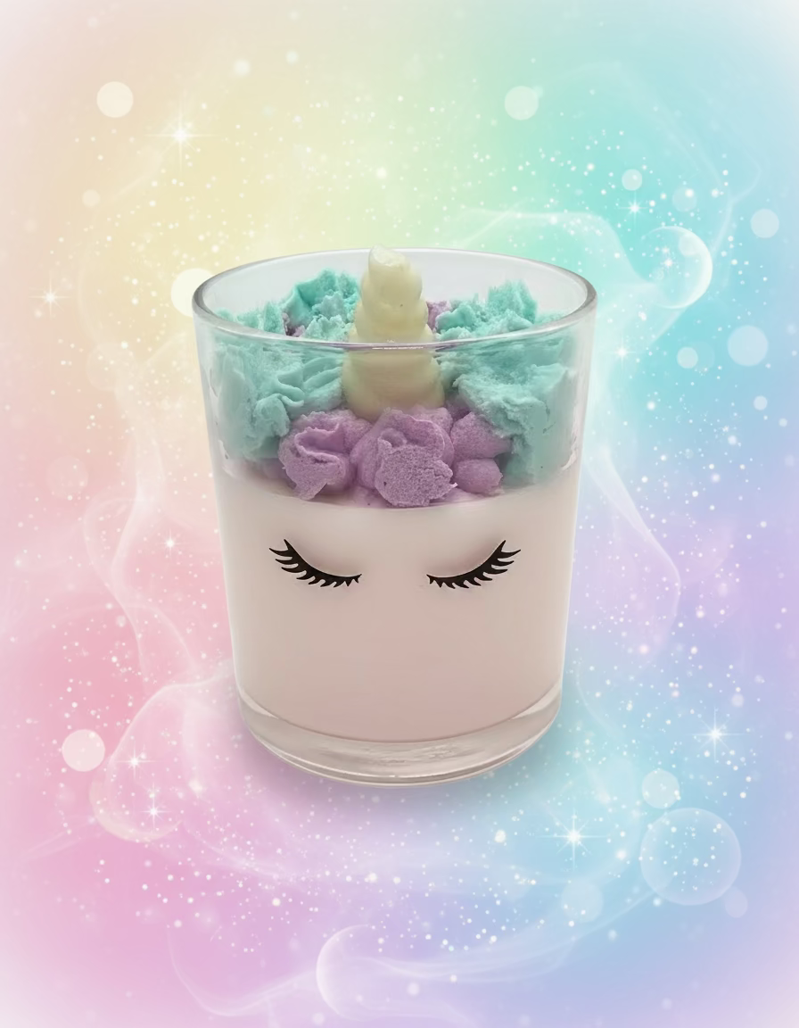Unicorn Candle