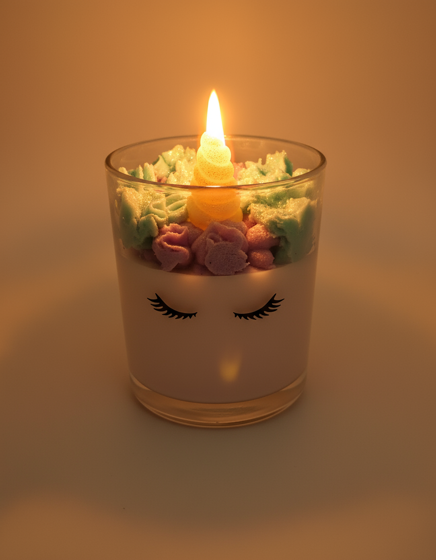 Unicorn Candle