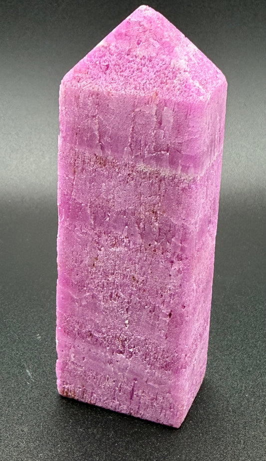 Honeycomb Ruby Obelisk – Ignite Passion, Courage & Abundance