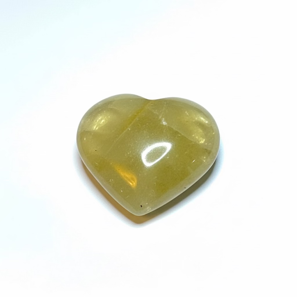 Yellow Jasper Heart – For Inner Power & Confidence