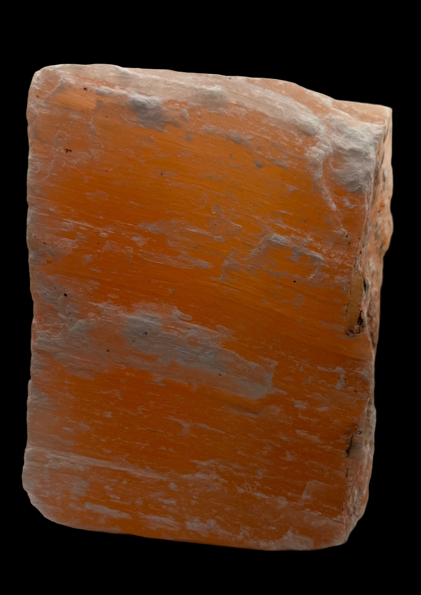 Orange Selenite Lamp for creativity, passion & sexual awakening