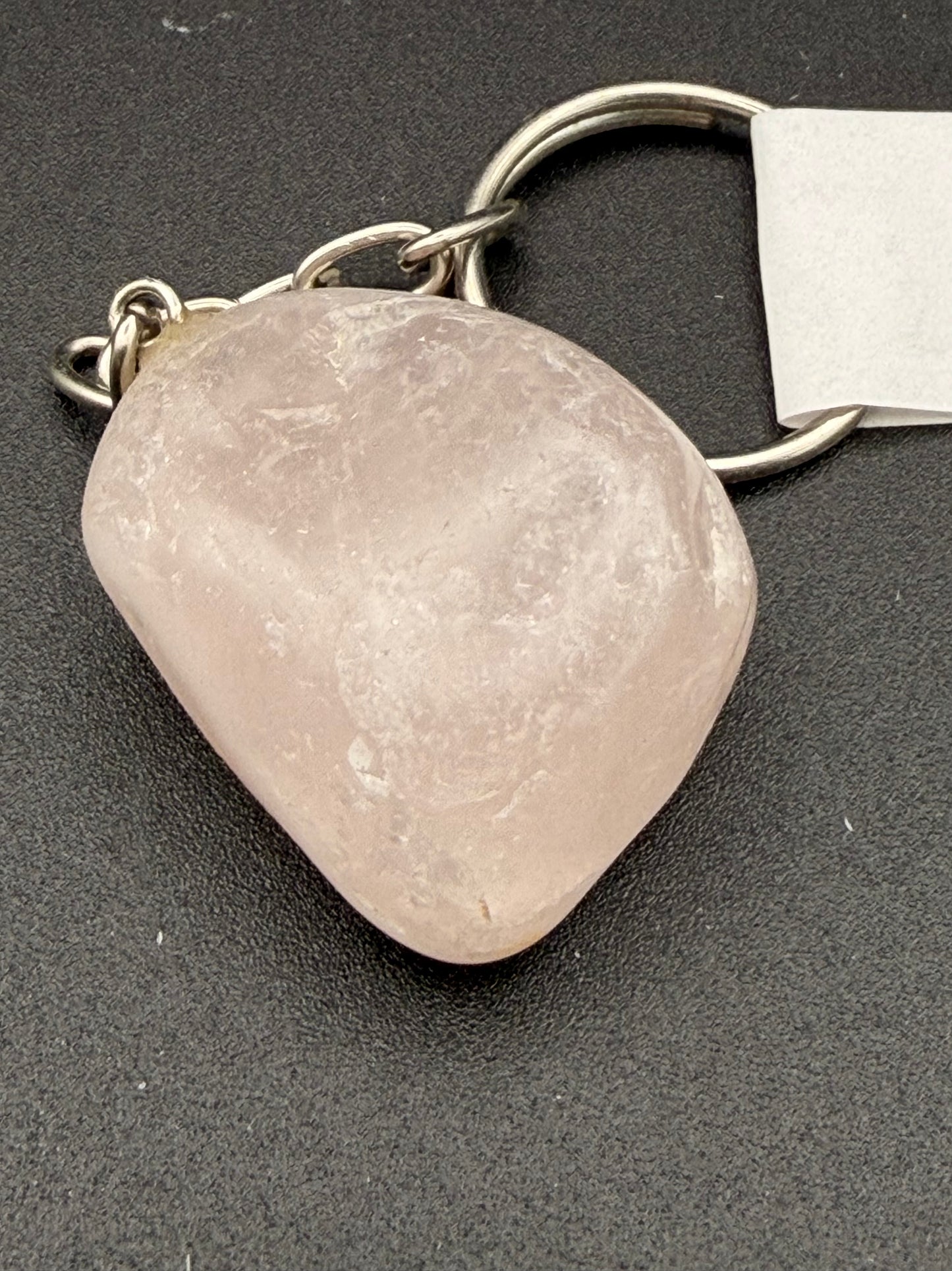 Rose Quartz Keychain – Love, Compassion & Heart Energy