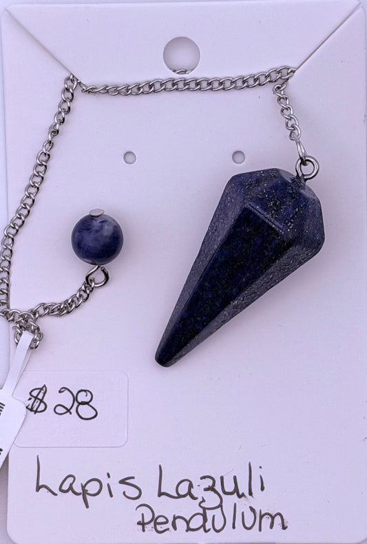 Lapis Lazuli Pendulum – Intuition, Wisdom & Insight