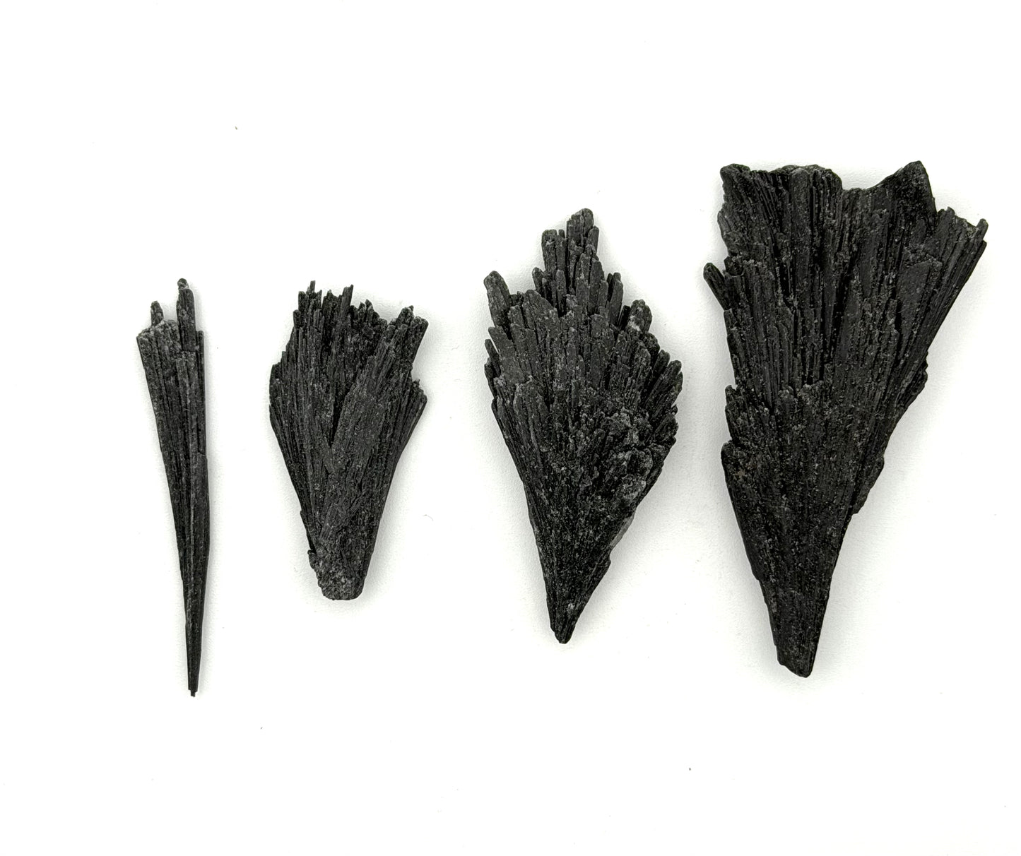 Natural Black Kyanite Spear - for instant energy clearing and grounding