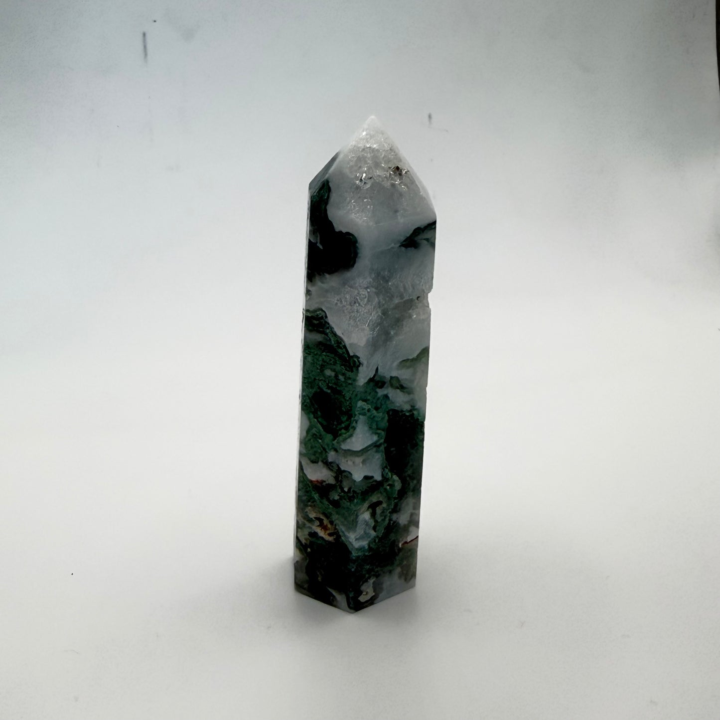 Infinite Growth Moss Agate Generator – Grounding & Abundance