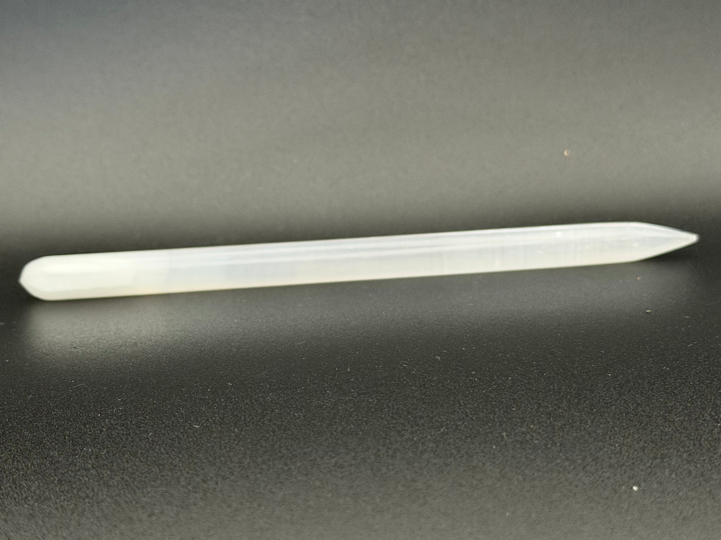 Selenite Ritual Wand – Open Sacred Circles & Moon Magic