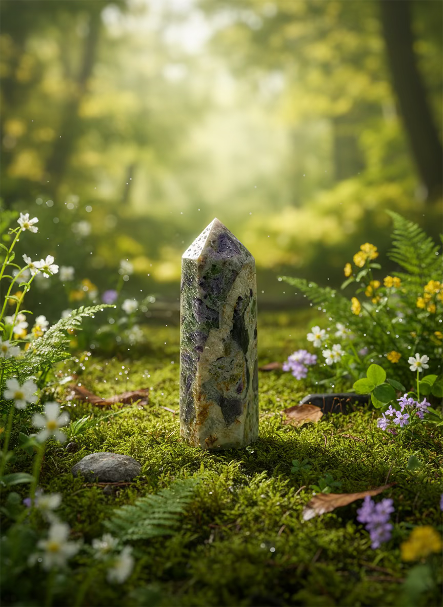 Tiffany Stone Six-Sided Generator – Ignite Passion, Joy & High Vibes