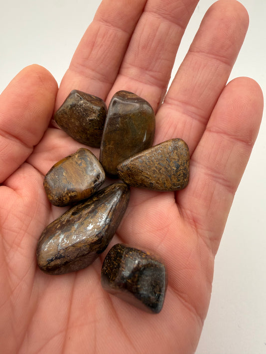 Small Tumbled Bronzite – Releasing Stuck Energies & Grounding