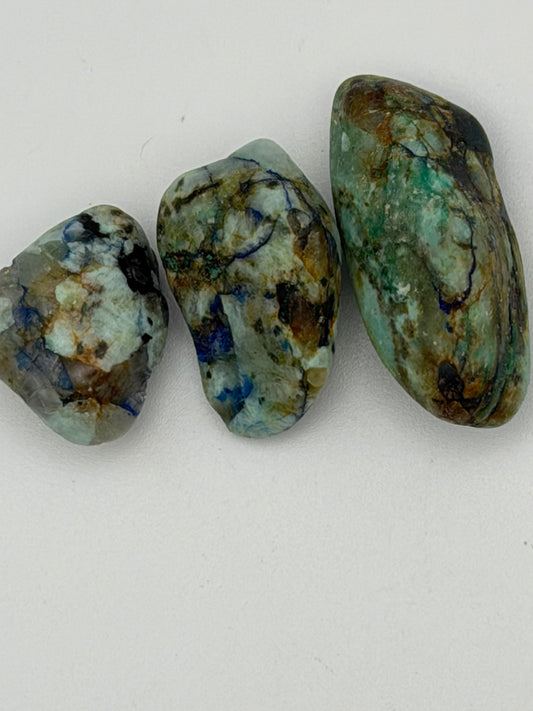 Azurite & Green Moonstone – Heart & Third Eye Healing