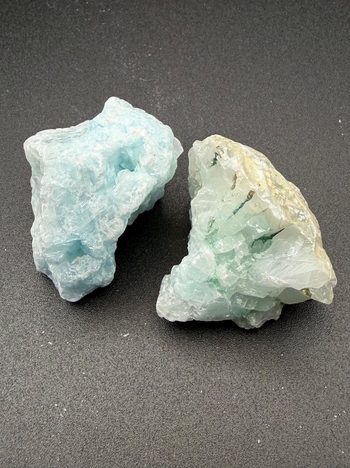 Natural Blue Aragonite Crystal -  for tranquility, patience & higher realm connection
