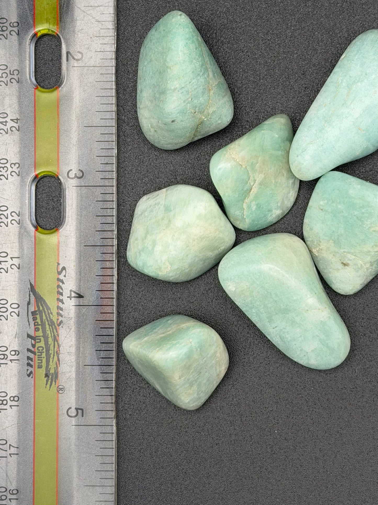 Tumbled Amazonite - for speaking your truth with ease and clarity