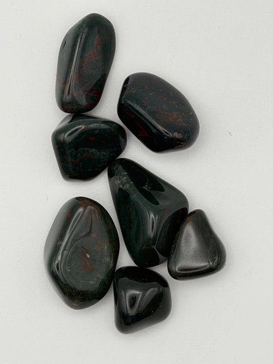 Tumbled Bloodstone  for protection, rejuvenation, and healing