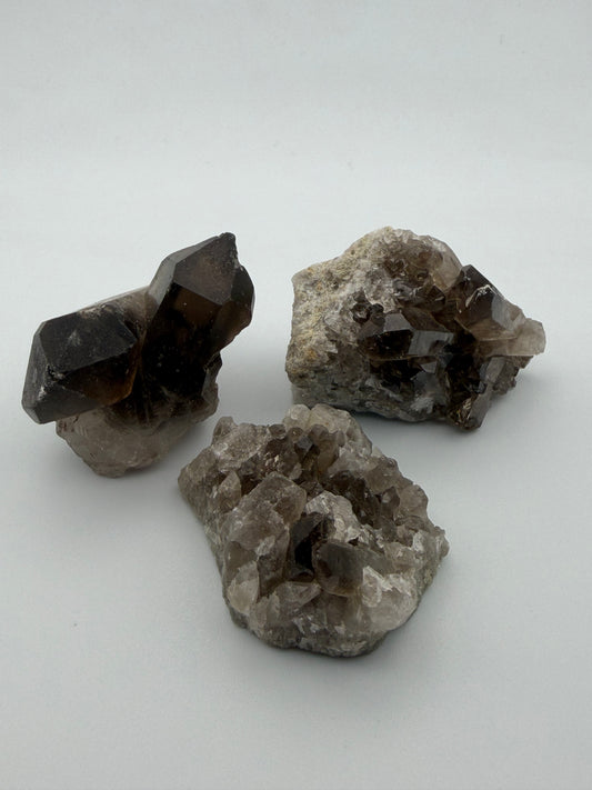 Natural Smoky Quartz Cluster  for grounding & clearing negative energy