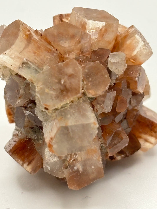 Red Aragonite Crystal Cluster aka Sputnik