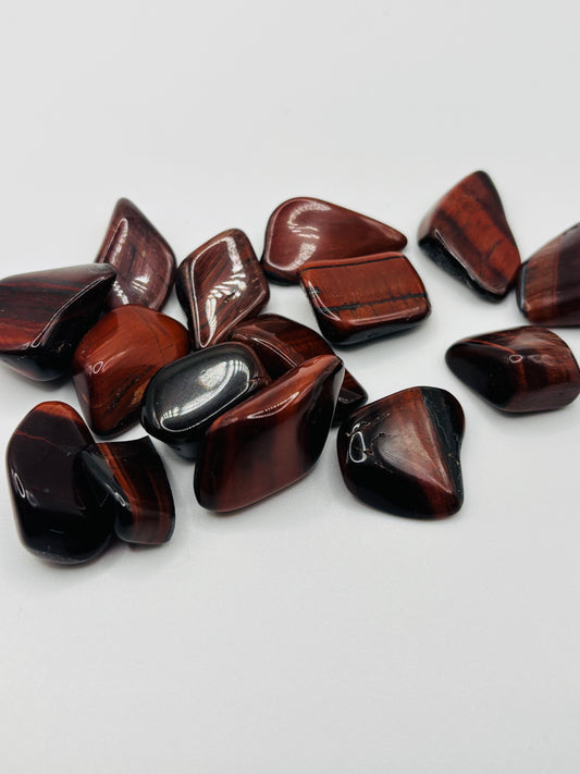 Tiger's Eye - Red Tumbled Medium