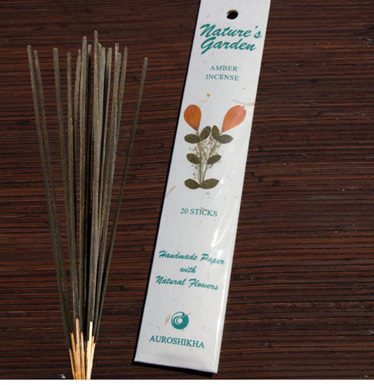 Nature's Garden Incense Sticks - Amber