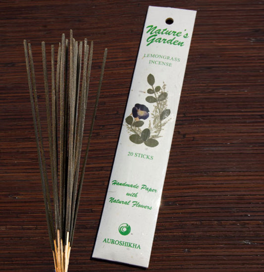 Nature's Garden Incense Sticks - Lemongrass